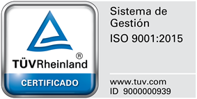 Certificado ISO 9001:2015 — TÜV Rheinland