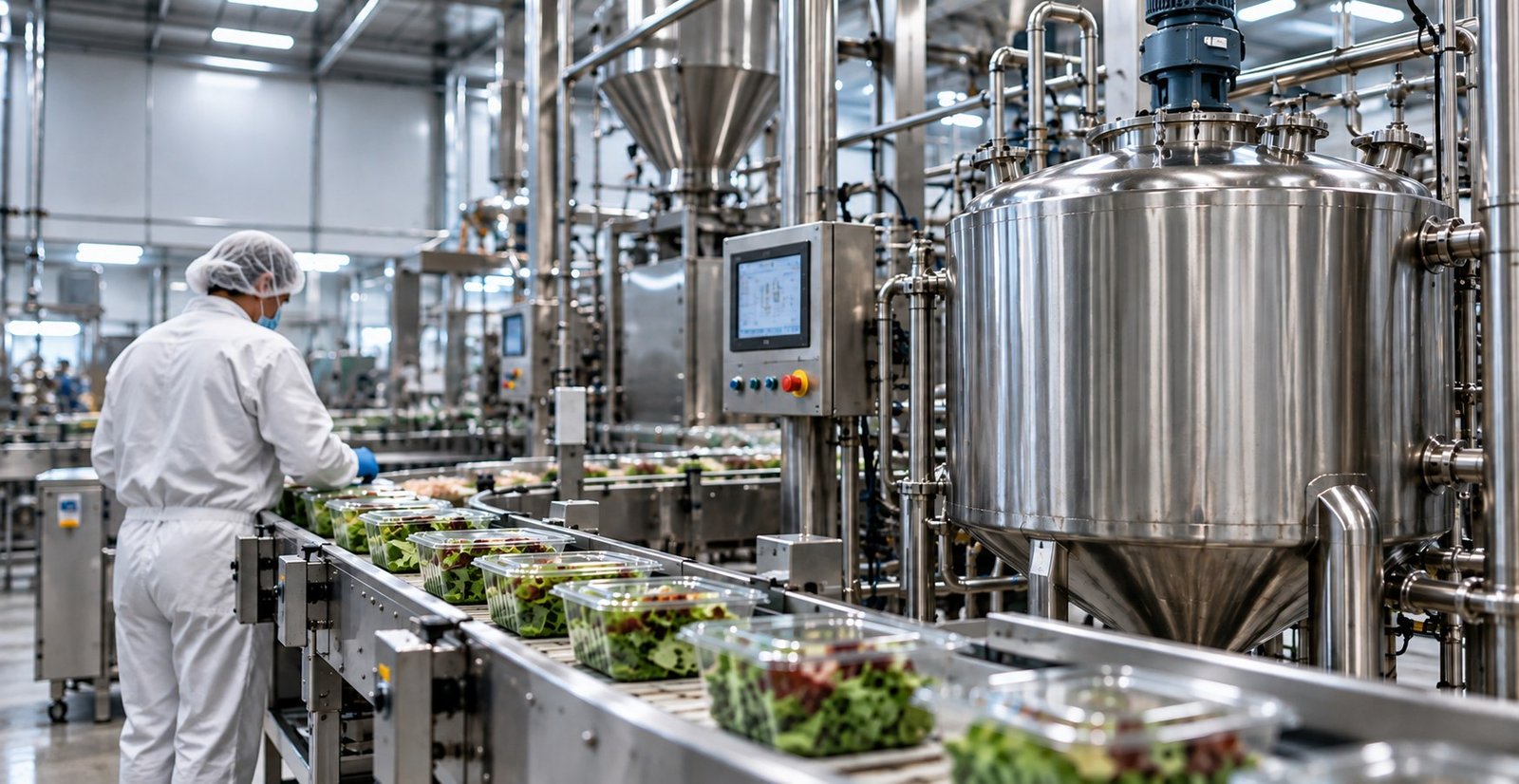 Equipo inoxidable para la industria alimentaria