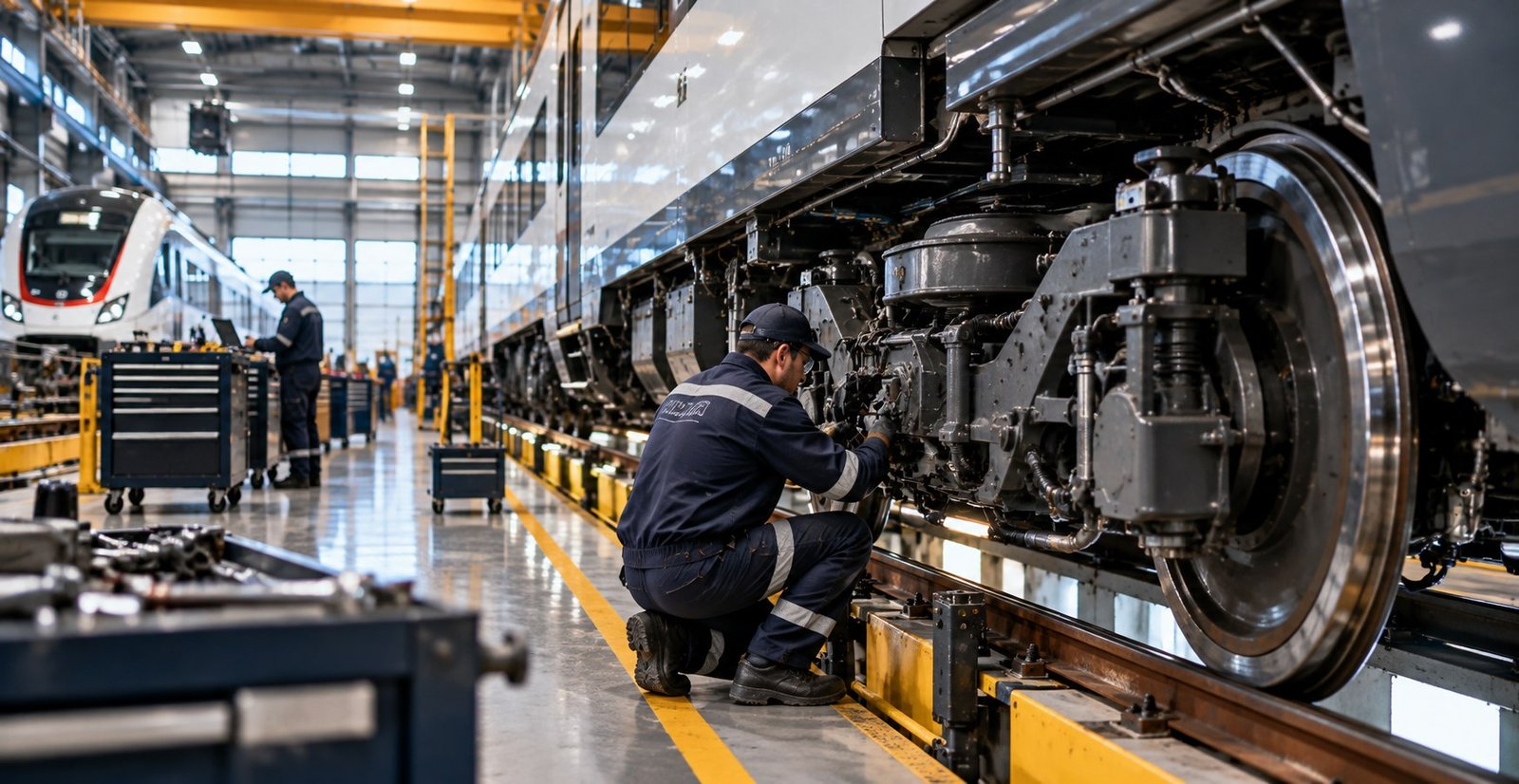 Estructuras metálicas para el sector ferroviario